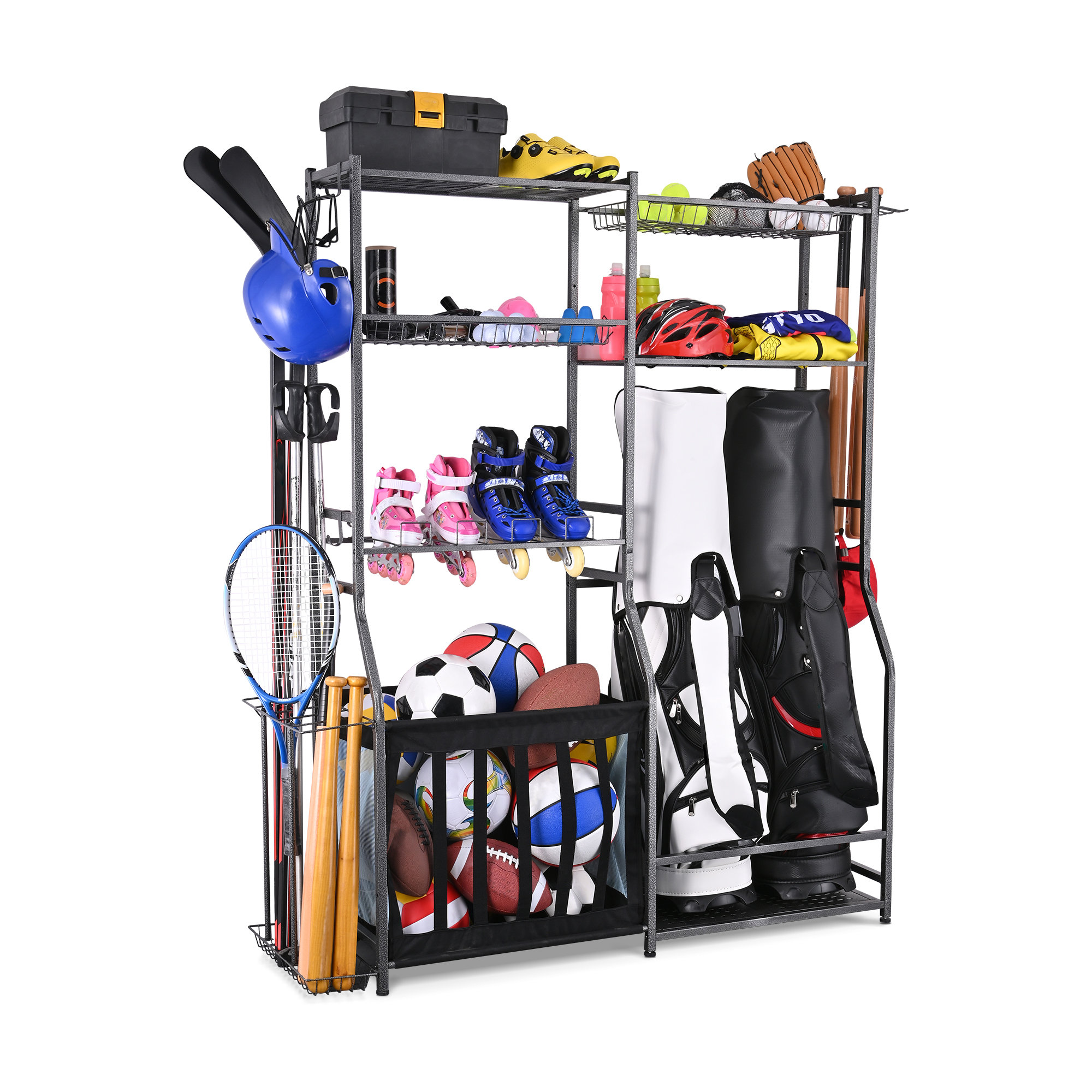 WFX Utility™ Freestanding Sports Rack & Reviews | Wayfair